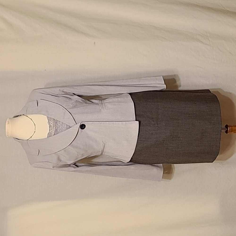 Harve Bernard Brown Pencil Skirt